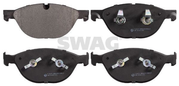 Sada brzdových destiček, kotoučová brzda SWAG 20 91 6519