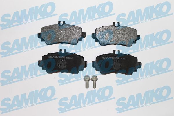 Sada brzdových destiček, kotoučová brzda SAMKO 5SP670