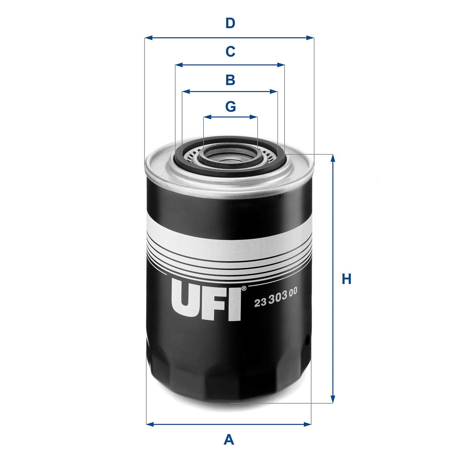 Olejový filtr UFI 23.303.00