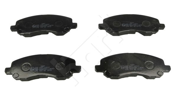 Zestaw klocków hamulcowych, hamulce tarczowe HART 228 849