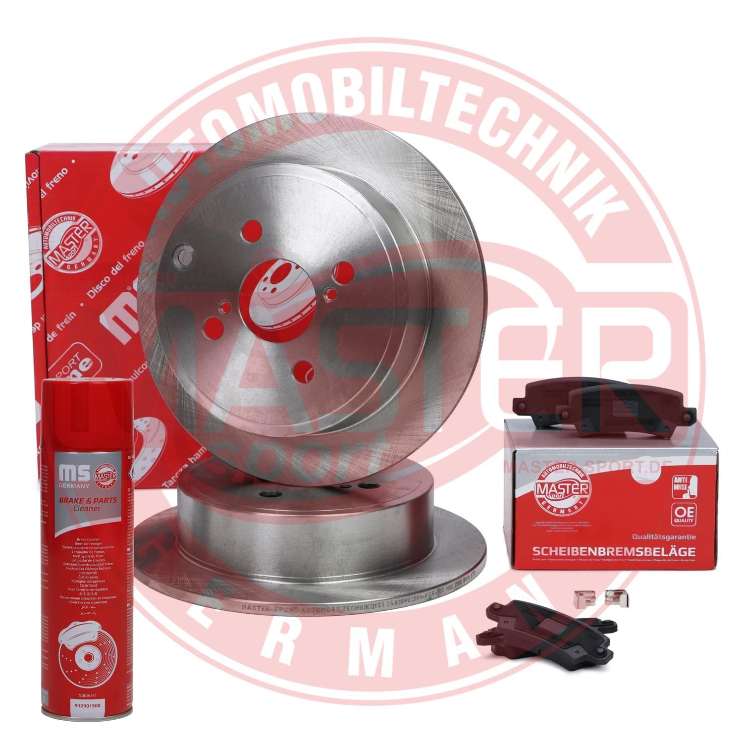 E-shop Sada bŕzd, Kotúčová brzda MASTER-SPORT GERMANY 200901380P