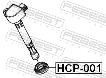 Levně Těsnicí kroužek, svíčka FEBEST HCP-001