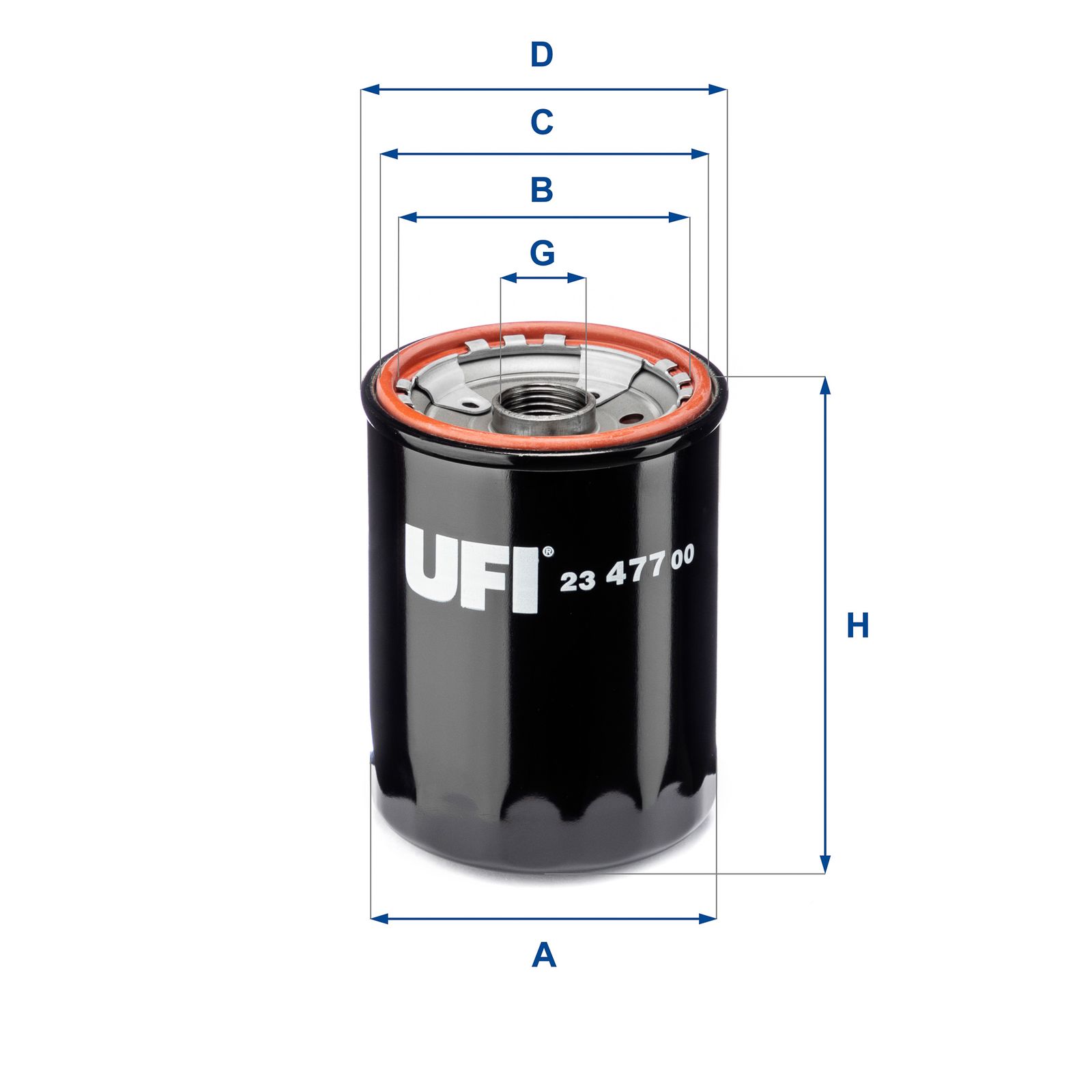 Filtr oleju UFI 23.477.00