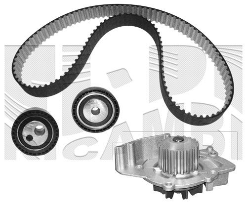 Pompa wodna + zestaw paska rozrządu CALIBER 0392KCW