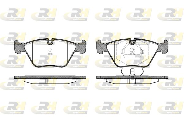 Zestaw klocków hamulcowych, hamulce tarczowe ROADHOUSE 2270.10