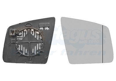 Szkło lusterka, lusterko zewnętrzne VAN WEZEL 3095838