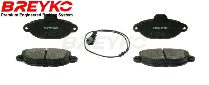 Zestaw klocków hamulcowych, hamulce tarczowe DAVID VASCO Z1115