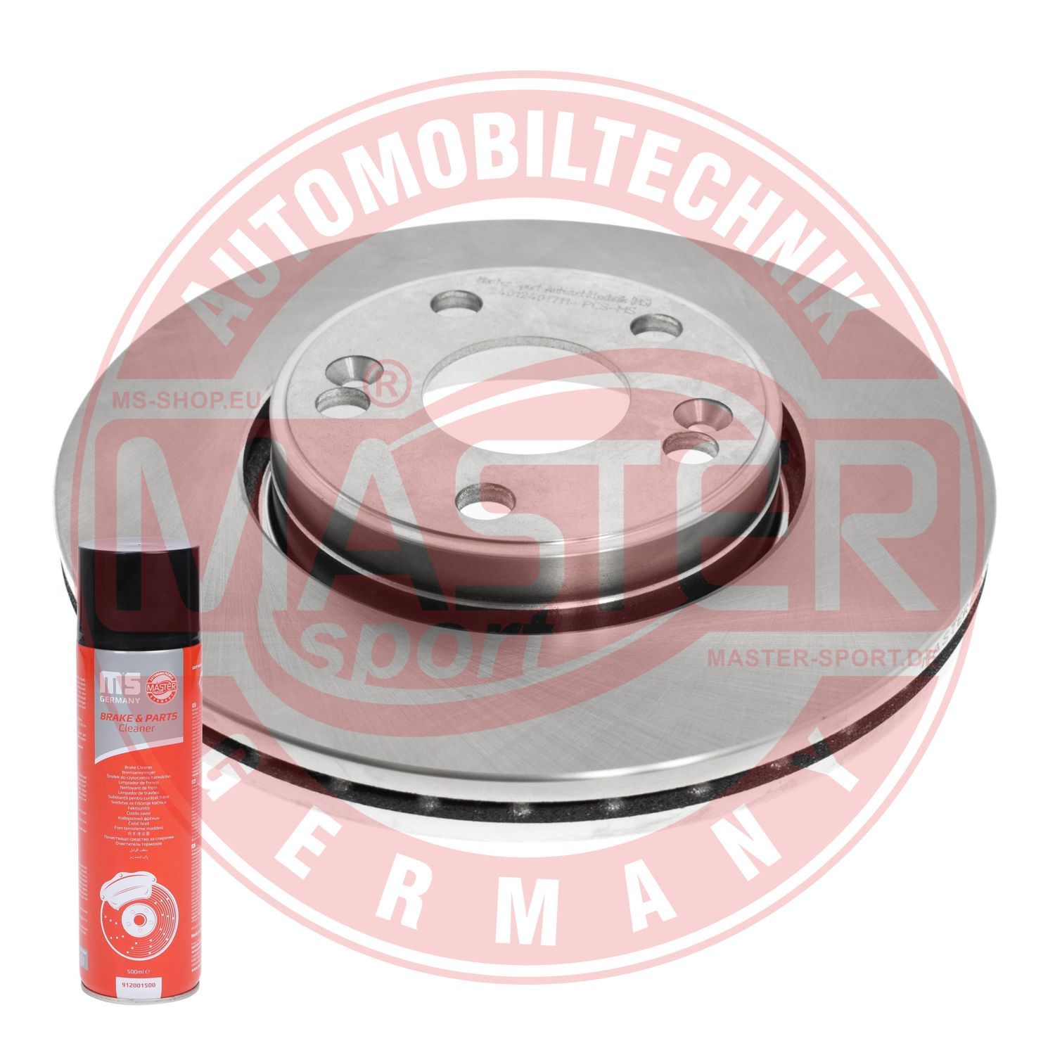 Tarcza hamulcowa MASTER-SPORT GERMANY 24012401711-PCS-MSP