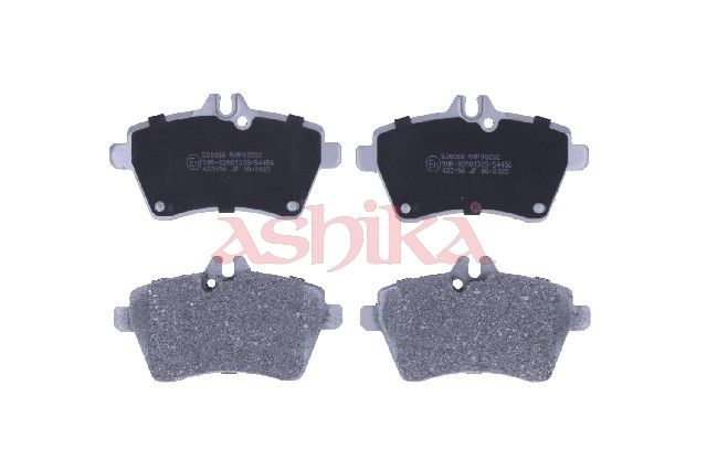 set placute frana,frana disc ASHIKA 50-00-0068