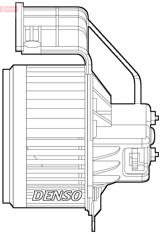 Vnútorný ventilátor DENSO DEA23020