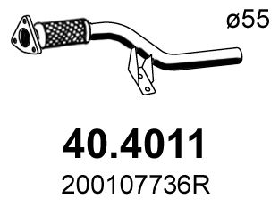 Rura wydechowa ASSO 40.4011