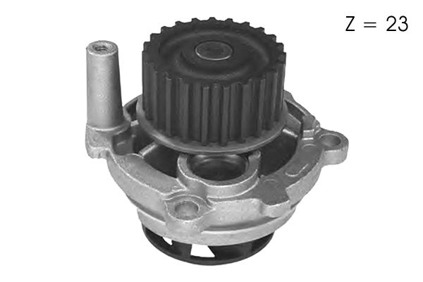 Pompe à eau, refroidissement du moteur