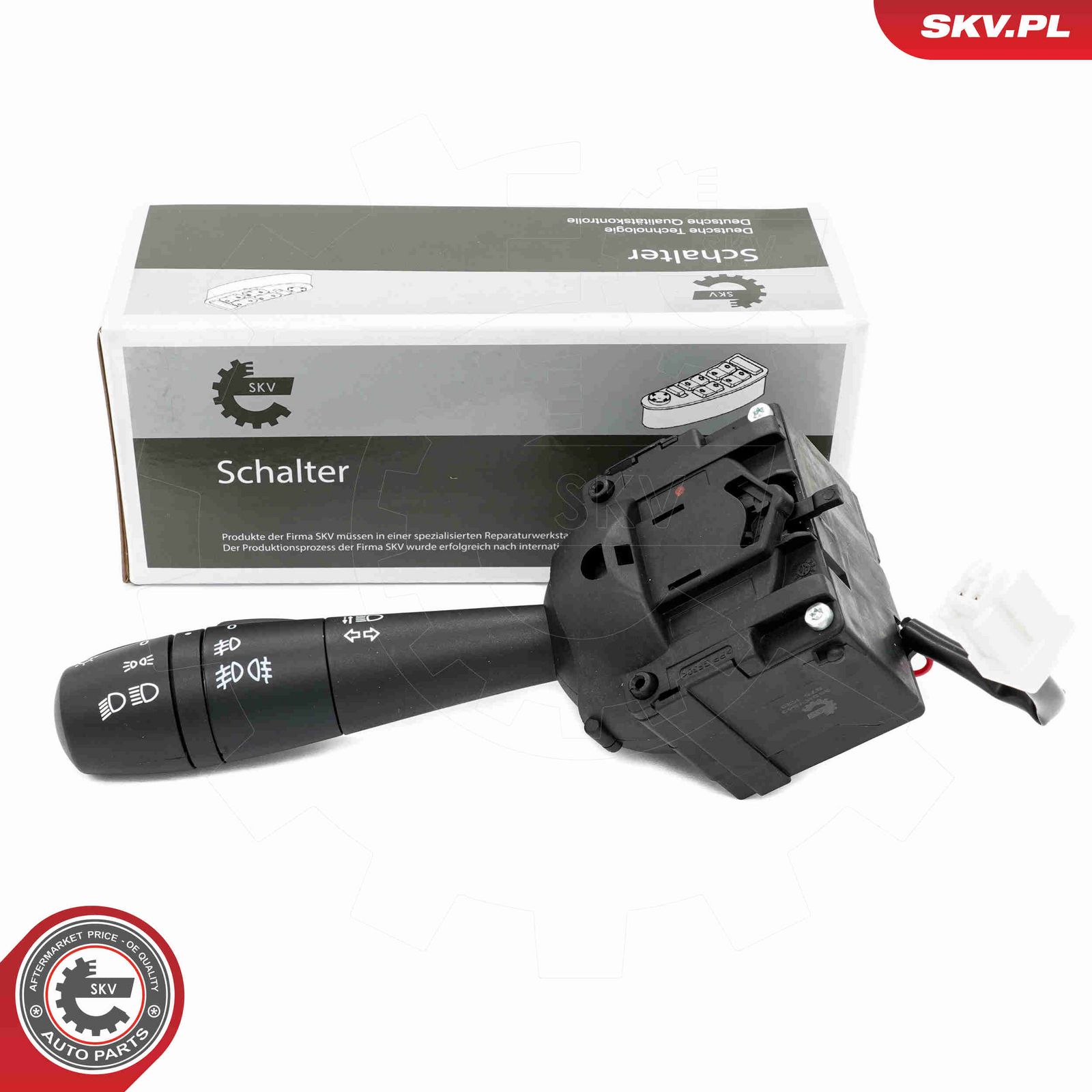 Slēdzis uz stūres statnes