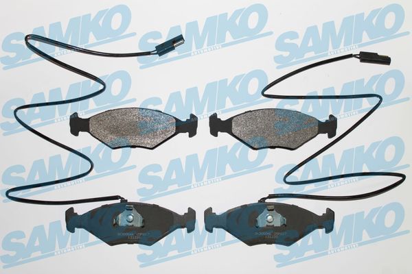 Sada brzdových destiček, kotoučová brzda SAMKO 5SP017