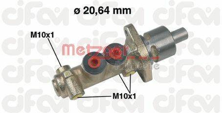 Pompa hamulcowa METZGER AUTOTEILE 202-149