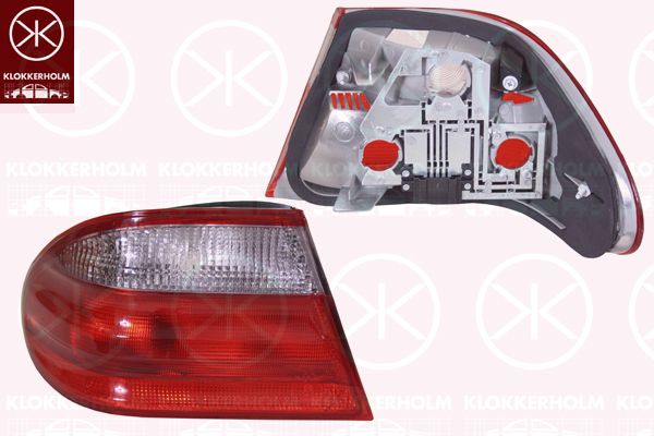 Lampa tylna zespolona KLOKKERHOLM 35270715