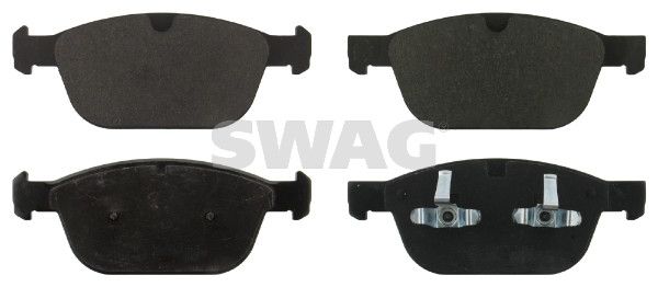 Levně Sada brzdových destiček, kotoučová brzda SWAG 55 91 6773