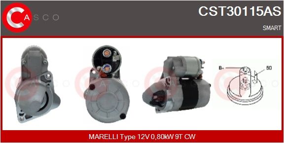 Levně Startér CASCO CST30115AS
