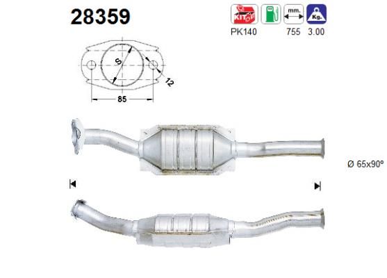 Katalizator AS 28359