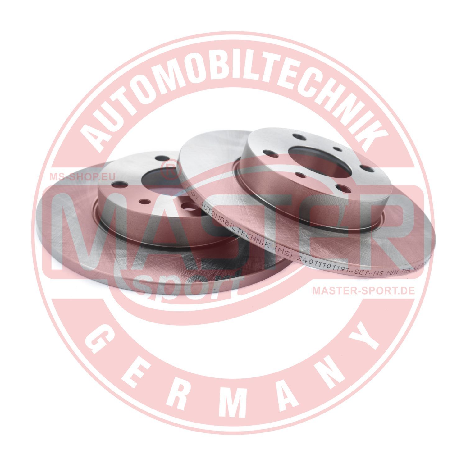 Tarcza hamulcowa MASTER-SPORT GERMANY 24011101191-SET-MS