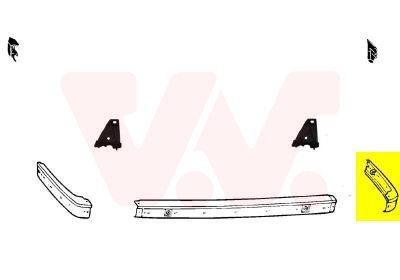 Nárazník VAN WEZEL 0620534