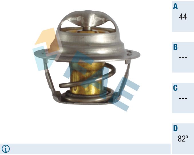 termostat,lichid racire FAE 5204182