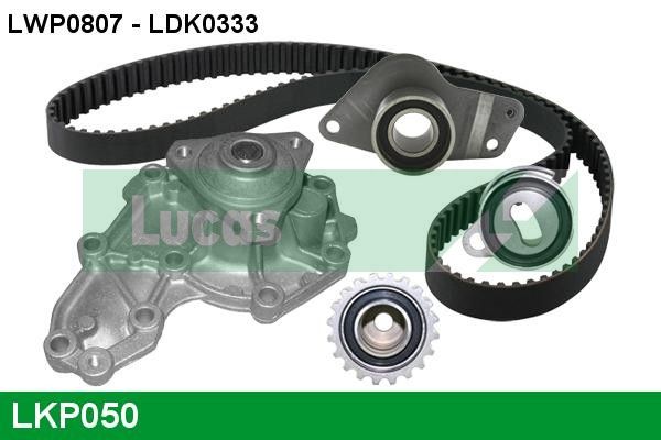 Pompa wodna + zestaw paska rozrządu LUCAS LKP050