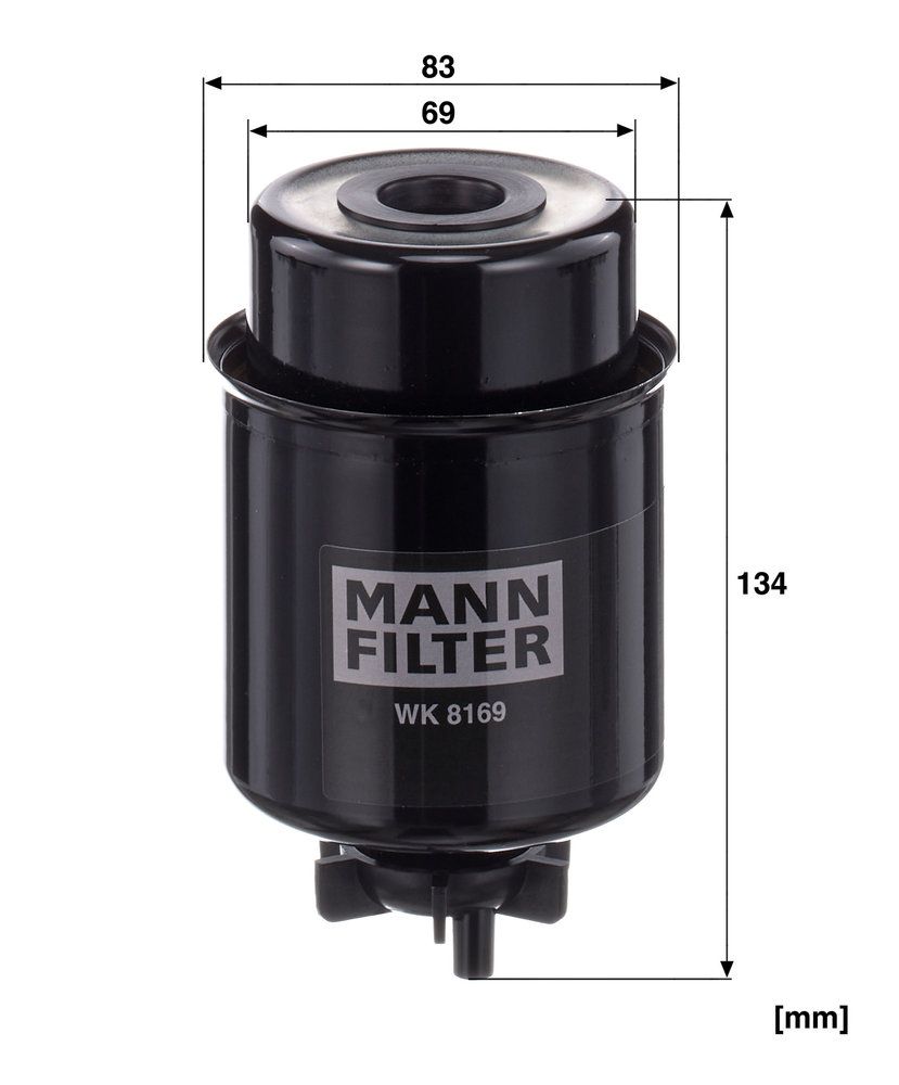 Levně Palivový filtr MANN-FILTER WK 8169