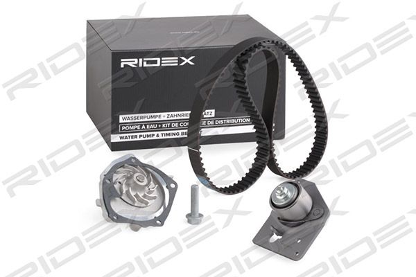Pompa wodna + zestaw paska rozrządu RIDEX 3096W0025