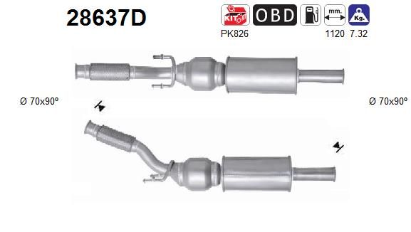 Katalizator AS 28637D