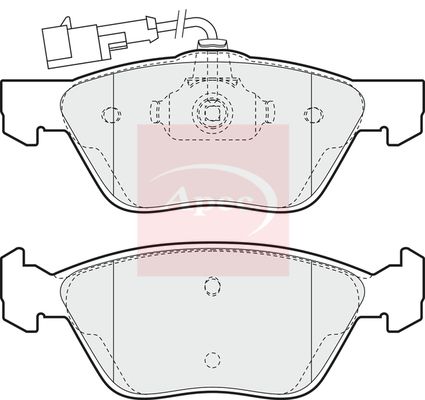 Apec - Front Brake Pad Set