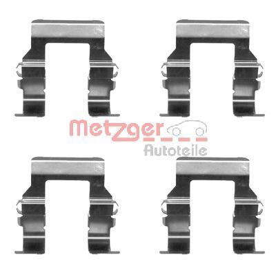 Set accesorii, placute frana METZGER 109-1279