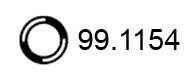 Uchwyt, system wydechowy ASSO 99.1154