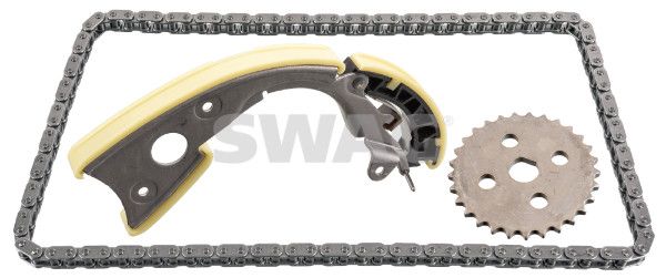 Set lant, antrenare pompa ulei SWAG Standard Medium Kit 30 94 8410