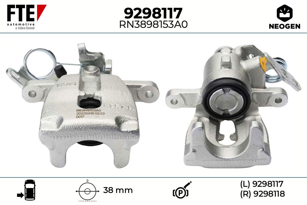 Etrier frana FTE NEOGEN 9298117