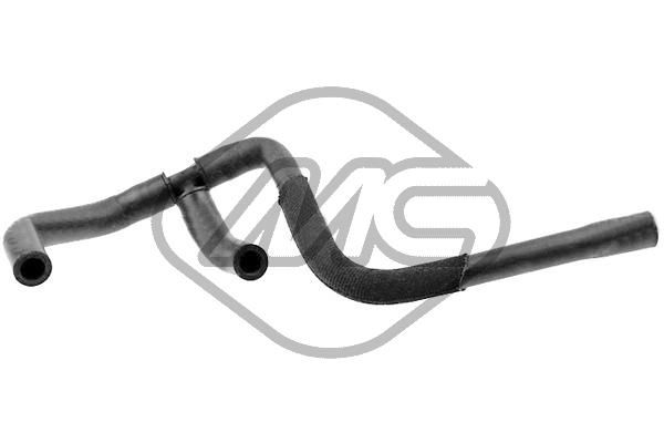 Przewód, zawór AGR METALCAUCHO 09396