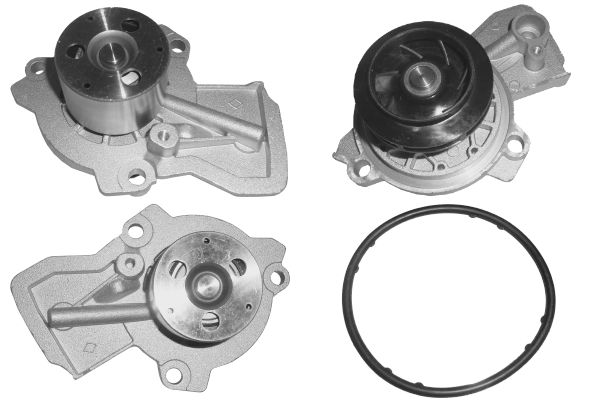 Pompe à eau, refroidissement du moteur