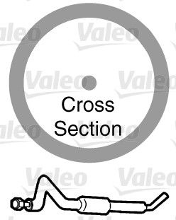 garnitura,conducta lichid de racire VALEO 509157