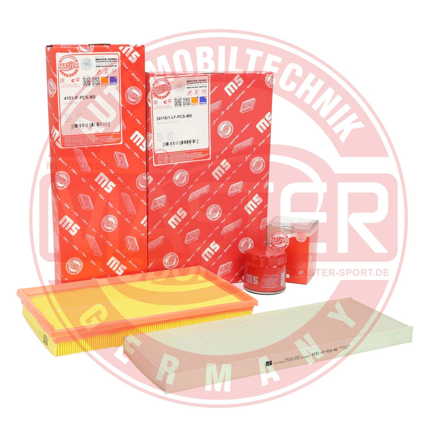 E-shop Filter - Sada MASTER-SPORT GERMANY 450001312