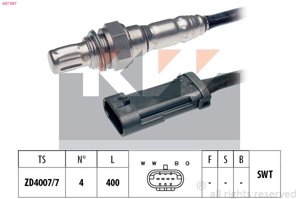 Sonda lambda KW 497 097