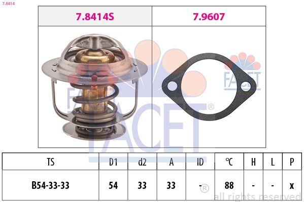 Thermostat, liquide de refroidissement