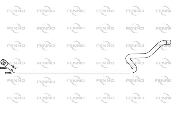Rura wydechowa FENNO P4667