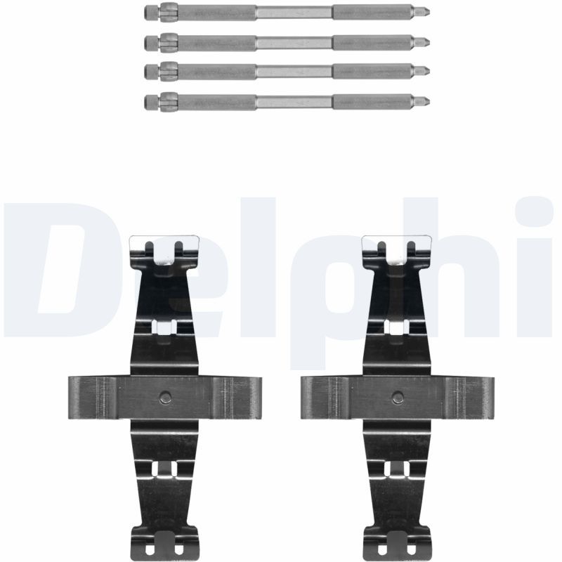 Zestaw akcesoriów, klocki hamulcowe DELPHI LX0693