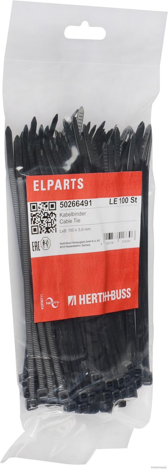 Levně Kabelová spona HERTH+BUSS ELPARTS 50266491