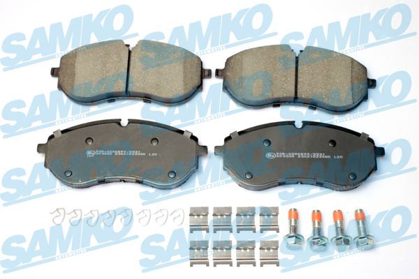 Zestaw klocków hamulcowych, hamulce tarczowe SAMKO 5SP2308K