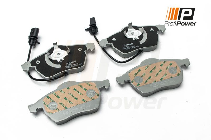 Levně Sada brzdových destiček, kotoučová brzda ProfiPower 1B1084