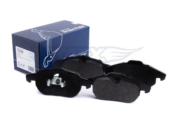 Levně Sada brzdových destiček, kotoučová brzda TOMEX Brakes 13-04