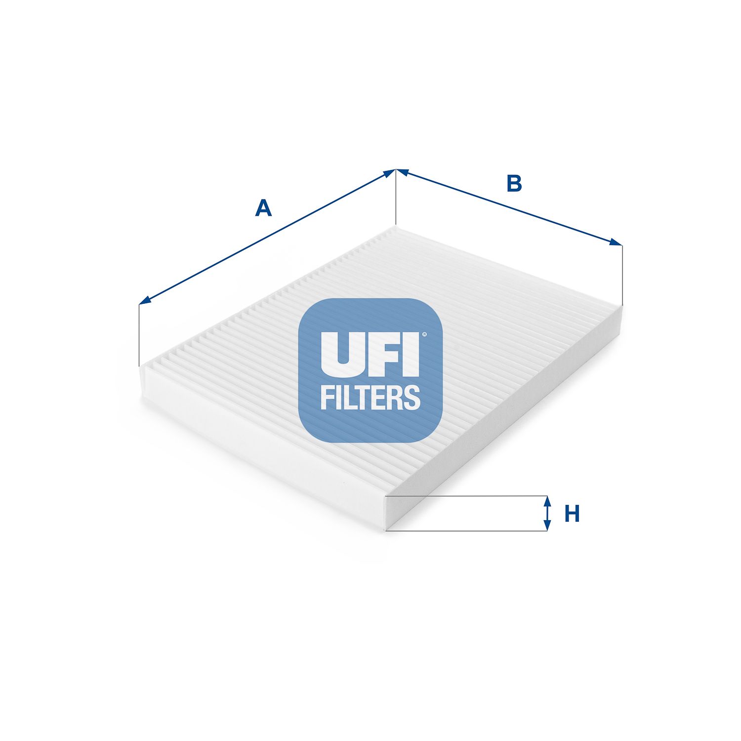 Filtr, vzduch v interiéru UFI 53.006.00