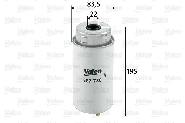 Palivový filter VALEO 587730