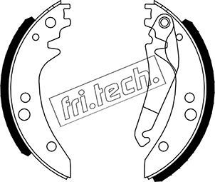 Zestaw szczęk hamulcowych FRI.TECH. 1052.125